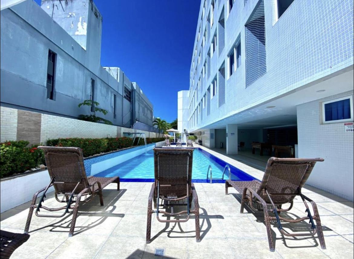 Flat Beira Mar Tambau Otel João Pessoa Dış mekan fotoğraf