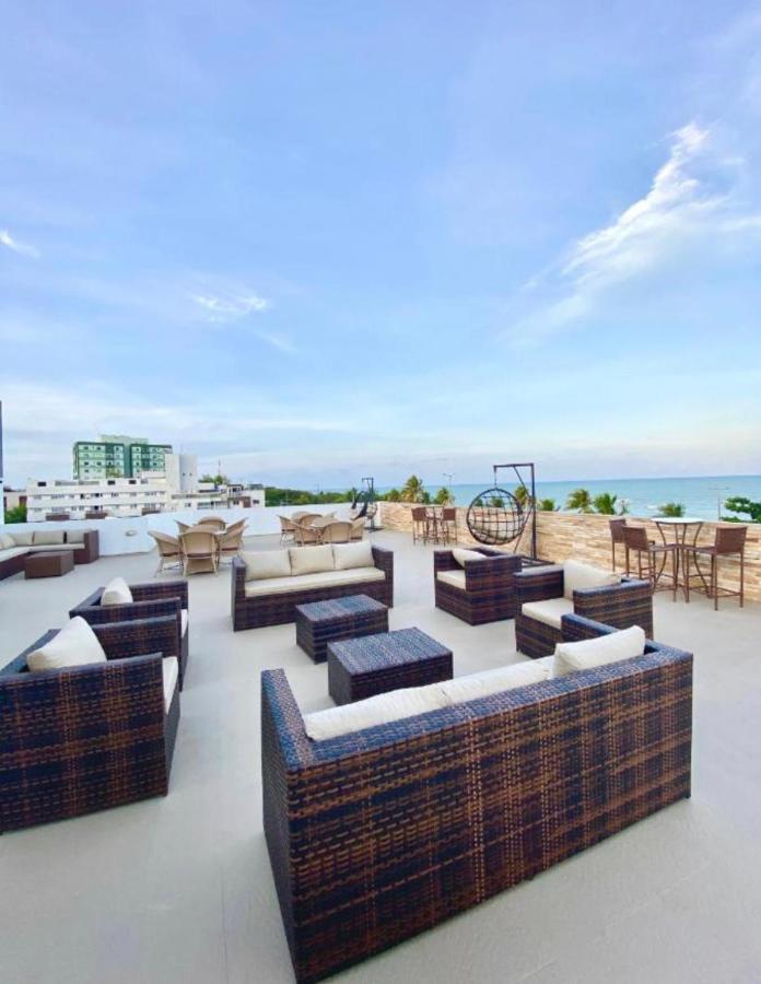 Flat Beira Mar Tambau Otel João Pessoa Dış mekan fotoğraf